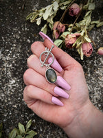 Labradorite Toggle Necklace