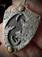 Sigiled Shield Necklace