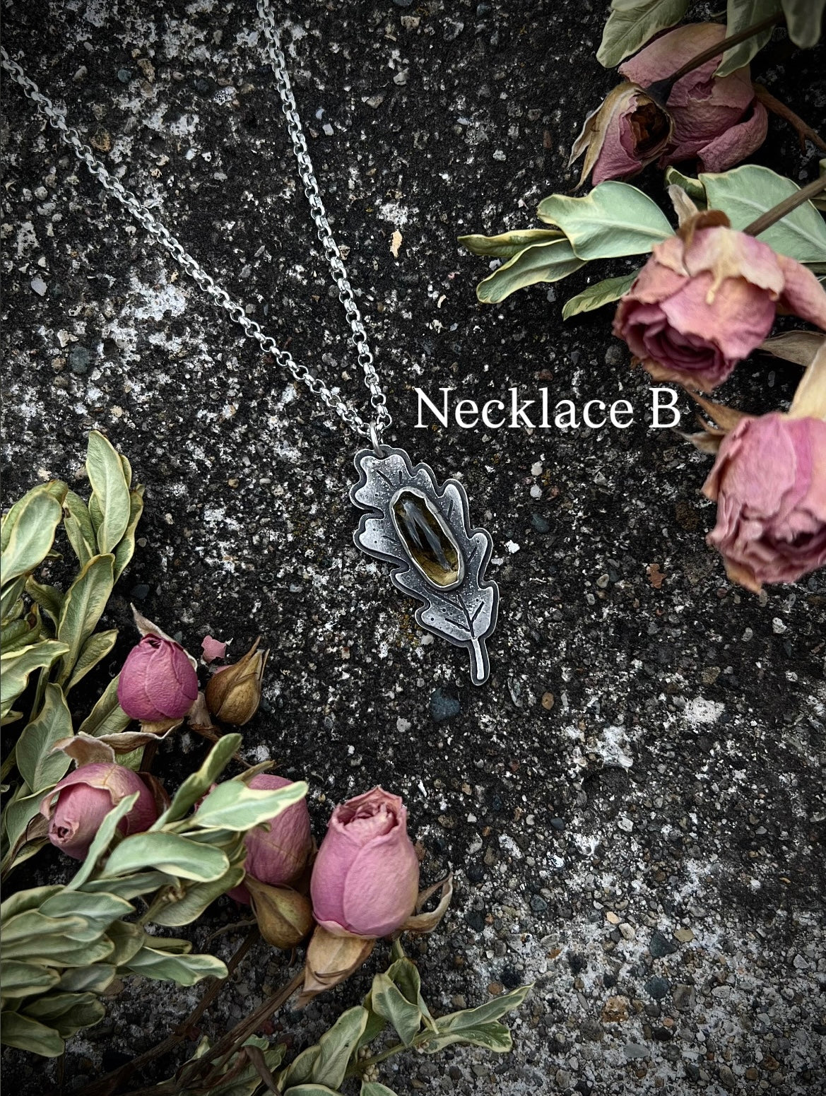 Oak Leaf Necklace