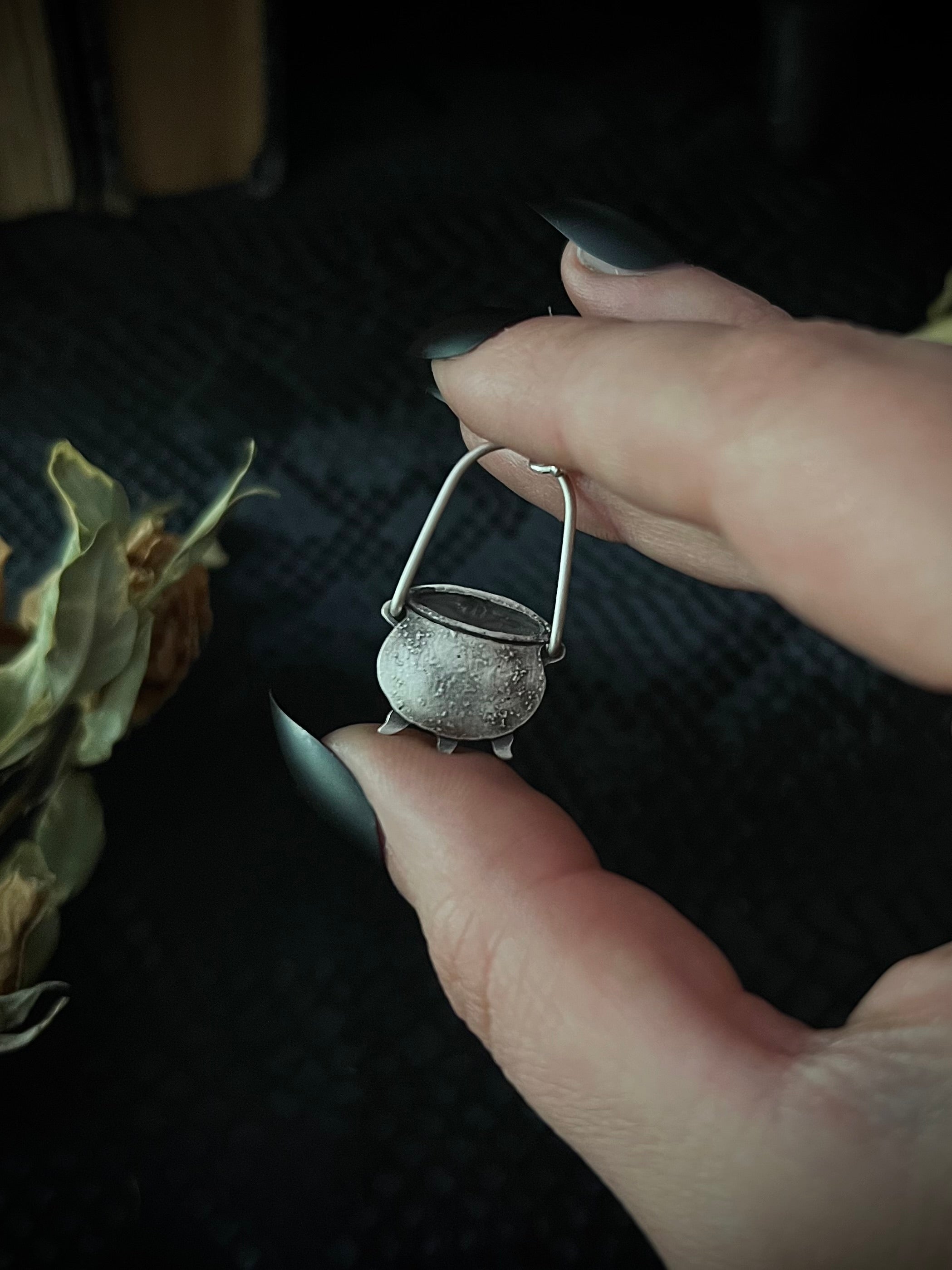 Cauldron Earrings