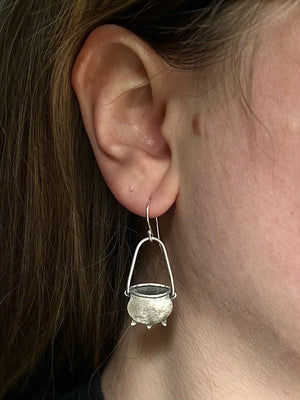 Cauldron Earrings