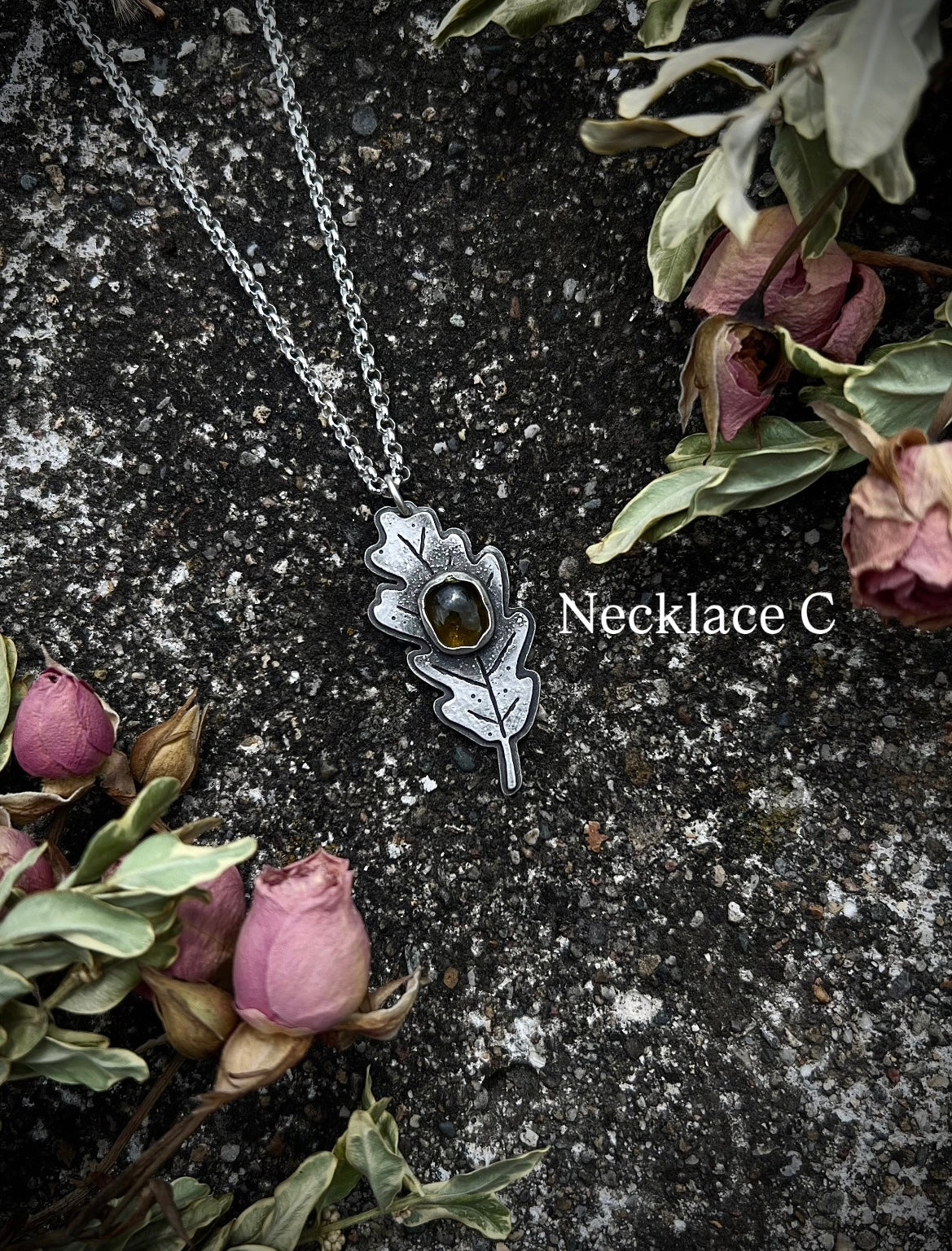 Oak Leaf Necklace