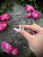 Size 8.5; Tourmaline Floater Ring