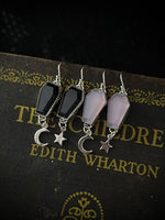 Night Sky Coffin Earrings