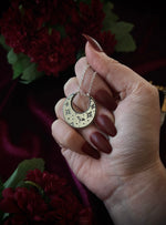 Fantasy Moon Ring-Holder Necklace
