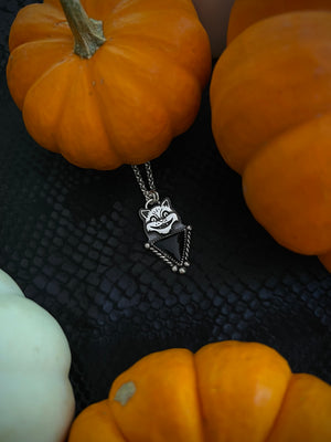 Grinning Cat Necklace