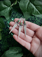 Green Dagger Necklace