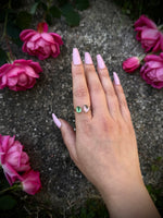 Size 11; Tourmaline Floater Ring