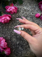 Size 9; Tourmaline Floater Ring
