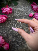Size 9.5; Tourmaline Floater Ring