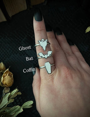 Build-Your-Own Spooky Stacker Ring Set; MTO
