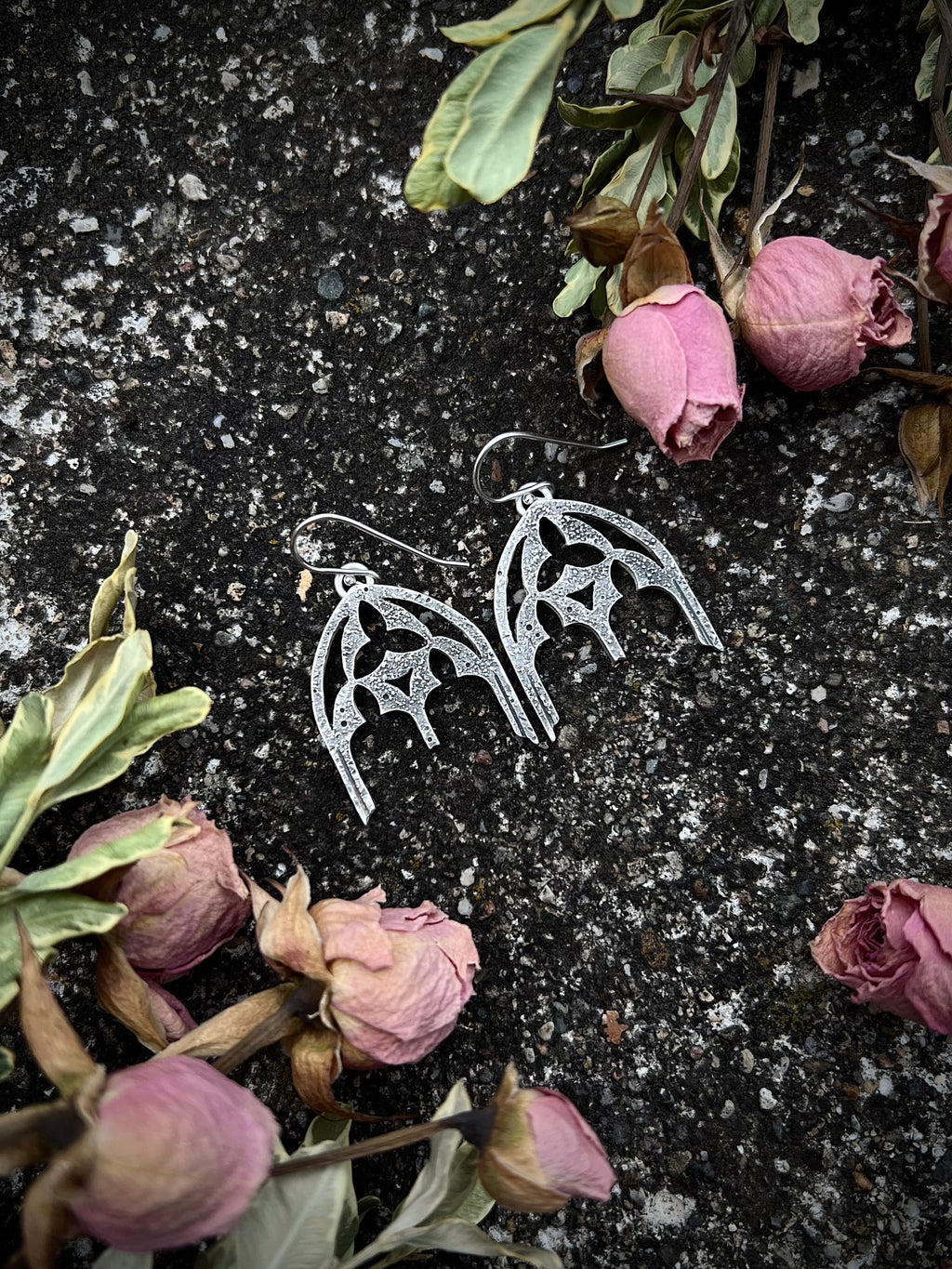 Mausoleum Window Earrings