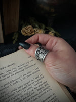 Winged Death Head Ring; MTO