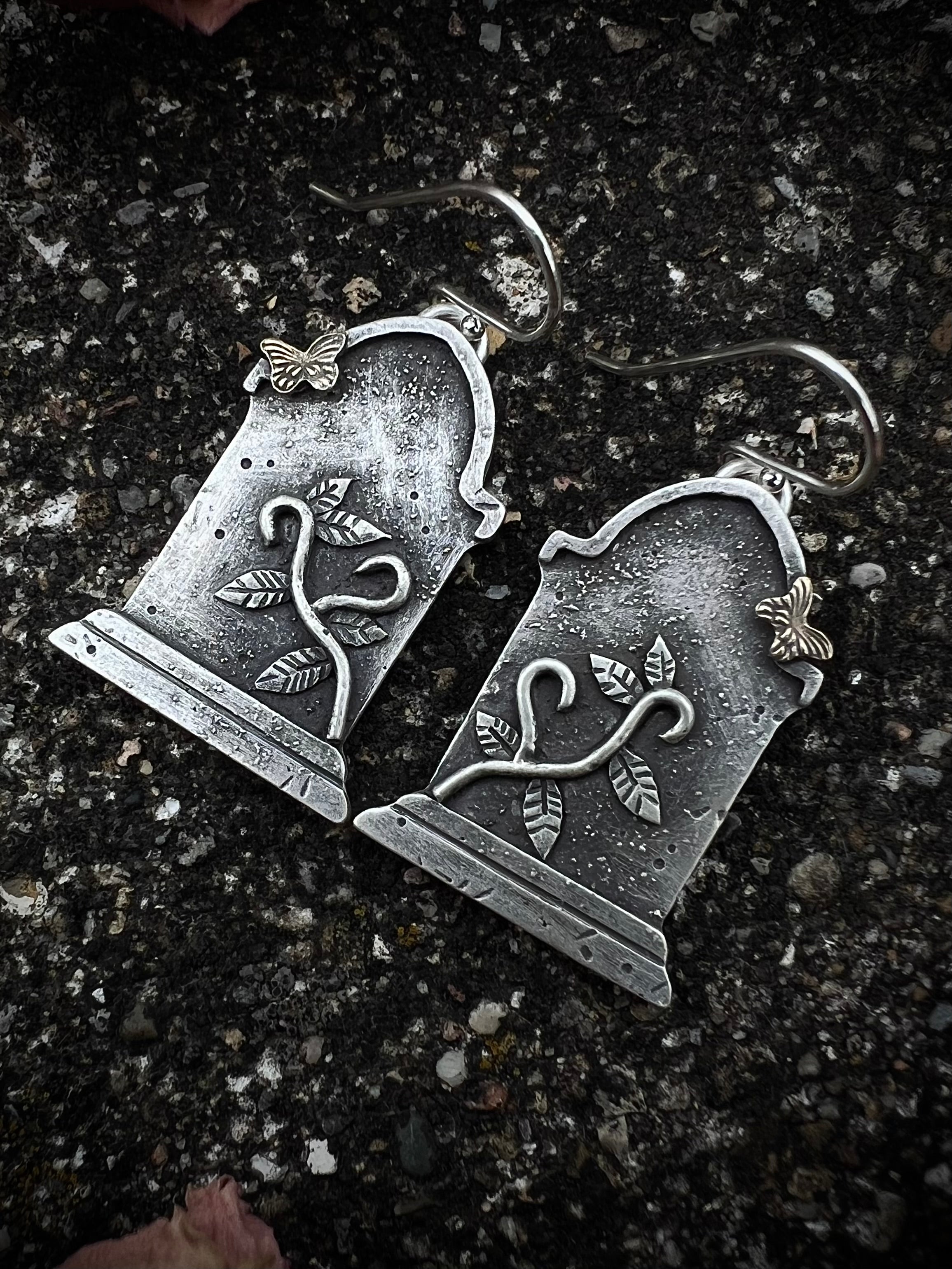 Overgrown Grave Earrings