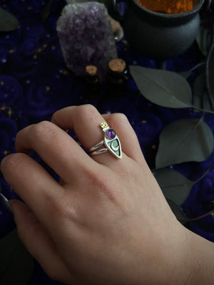 Amethyst Potion Ring; MTO