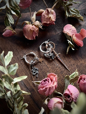 Medusa Trinket Hoops