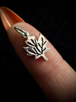 Copper Maple Leaf Charm