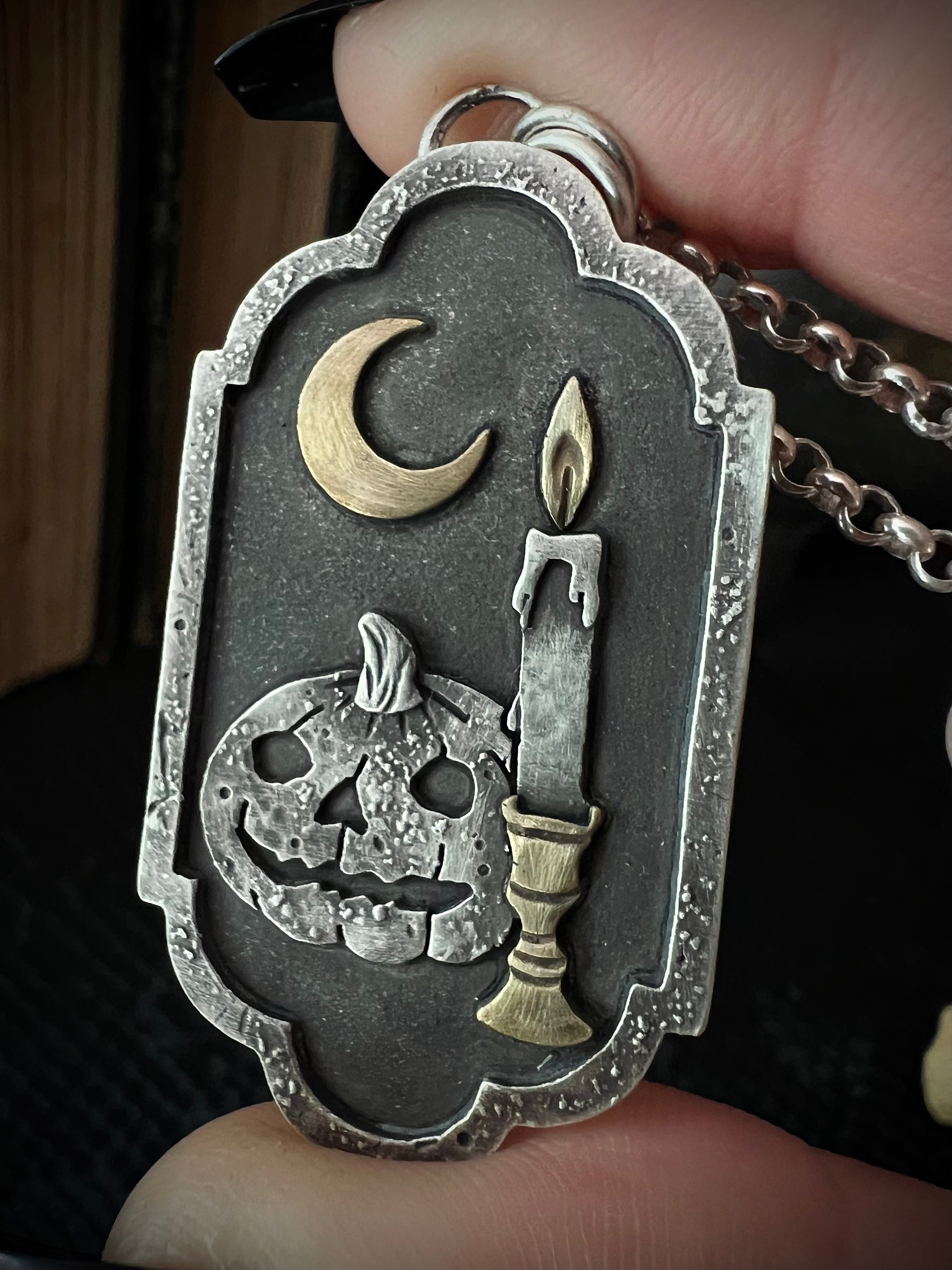 Halloween By Candlelight Necklace