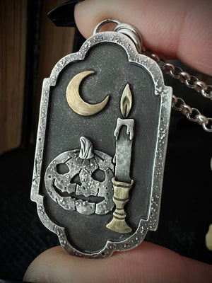 Halloween By Candlelight Necklace