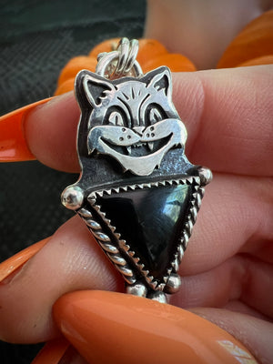 Grinning Cat Necklace