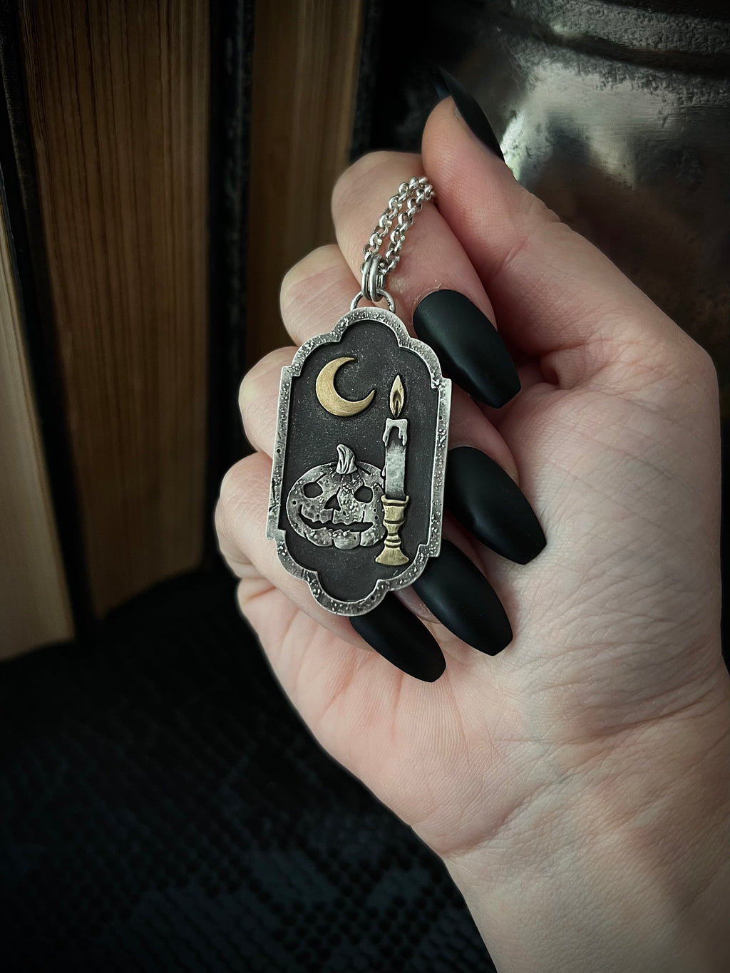 Halloween By Candlelight Necklace