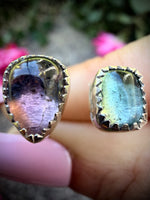 Size 7; Tourmaline Floater Ring
