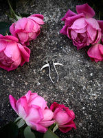 Scythe Earrings; MTO