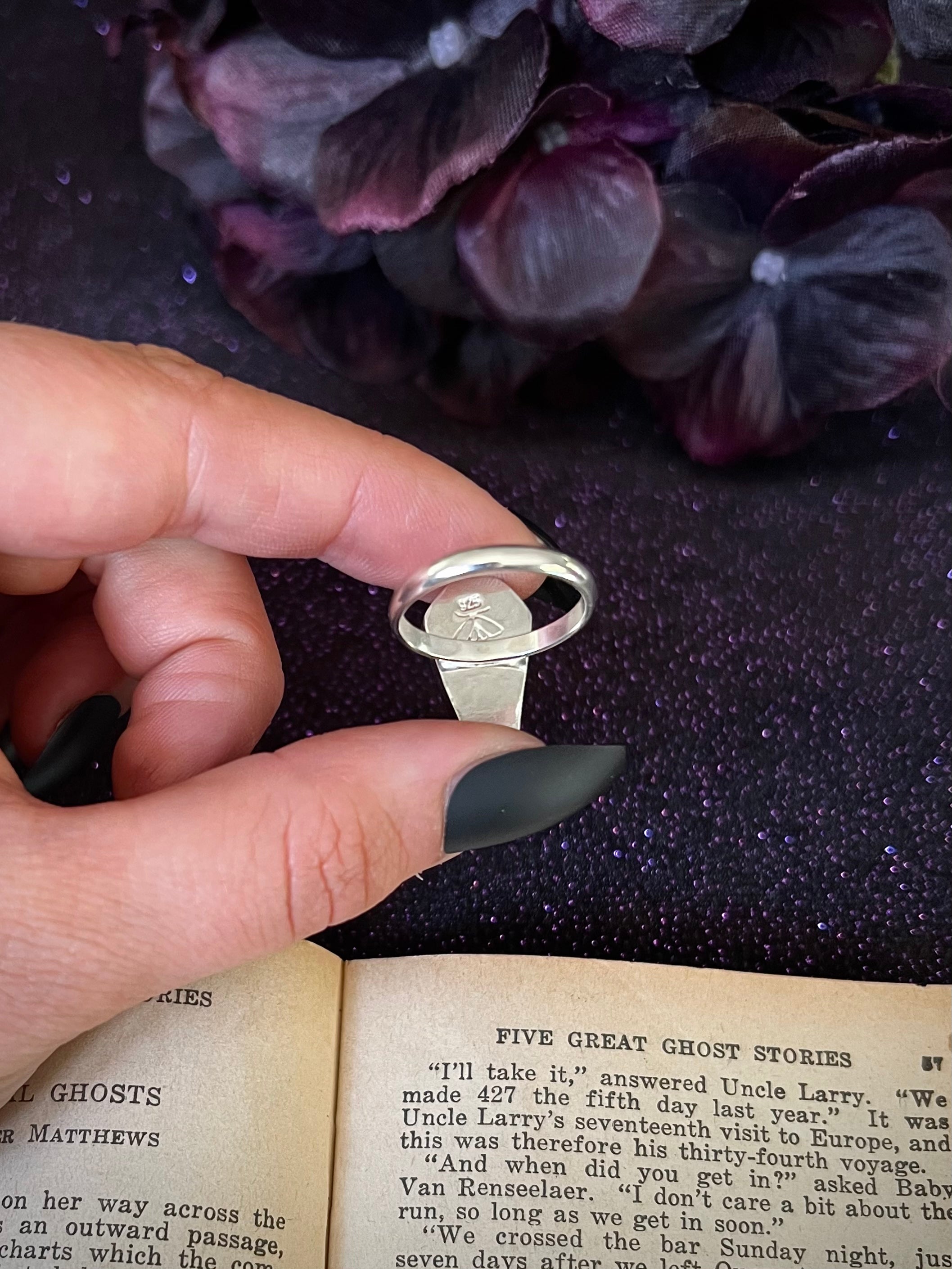 Coffin Gemstone Ring; MTO