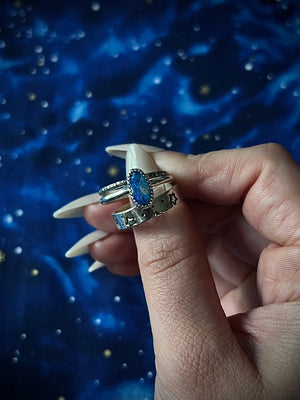 The Ether Stacker Ring Set; MTO