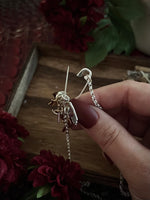 Safety Pin Charm Necklace