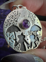 Sisters Under the Full Moon Necklace