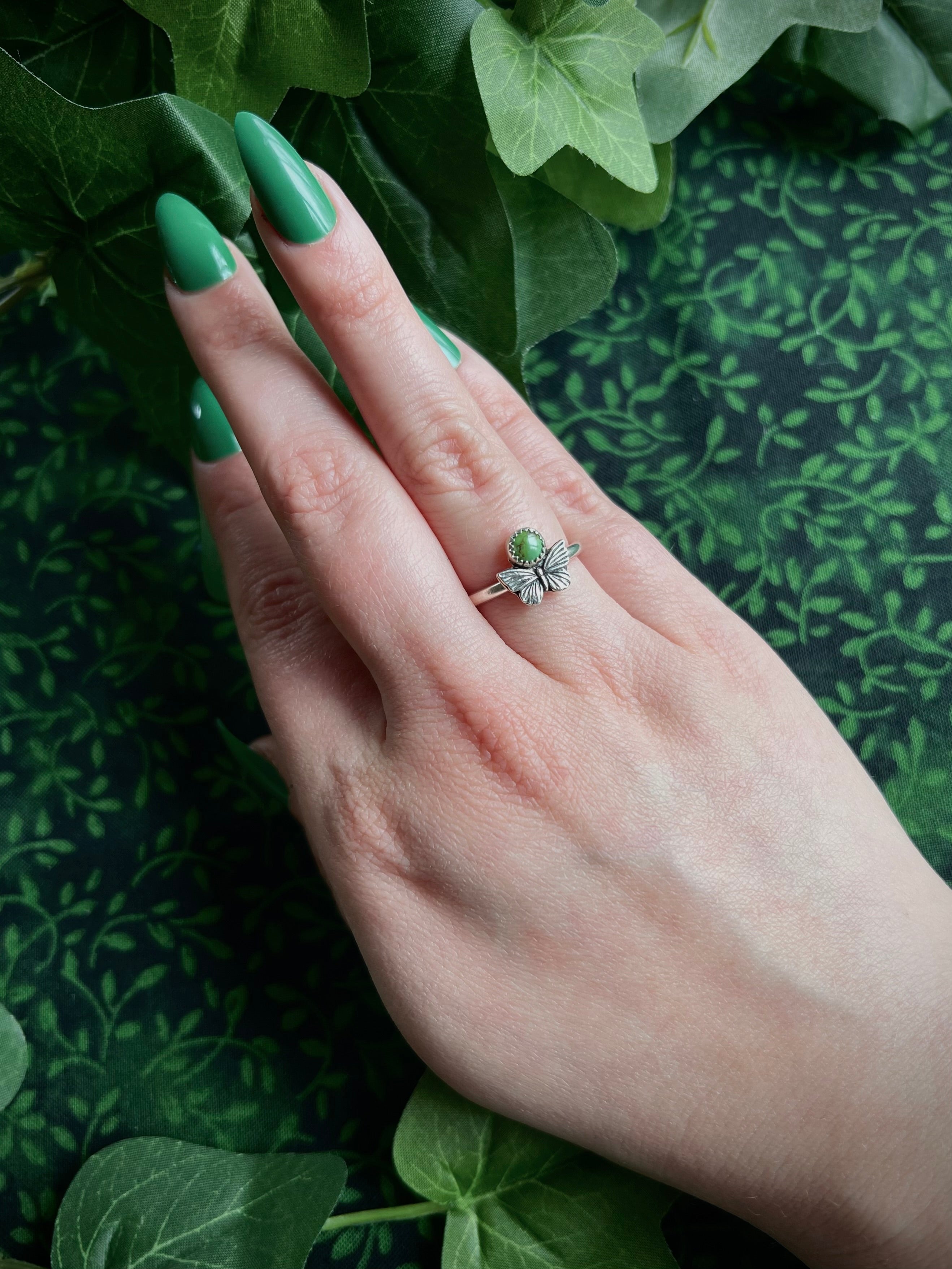 Green Hairstreak Ring; MTO