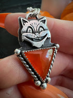 Grinning Cat Necklace