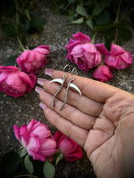Scythe Earrings; MTO