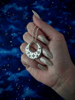 Moon Ring-Holder Necklace