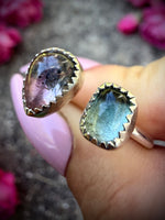 Size 7; Tourmaline Floater Ring