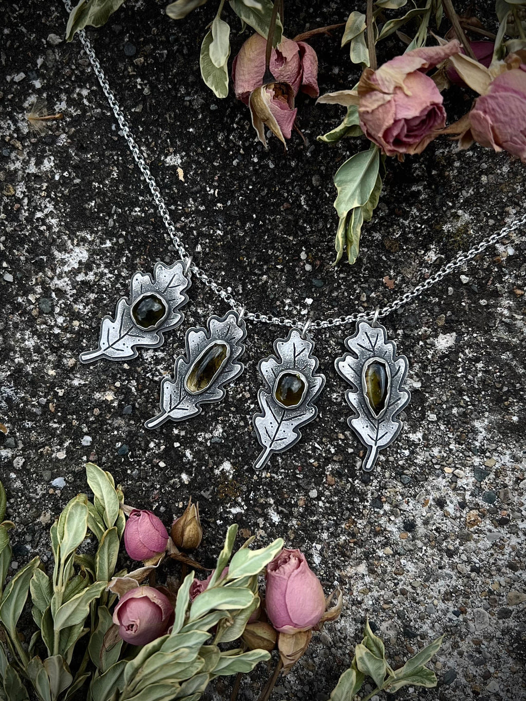 Oak Leaf Necklace