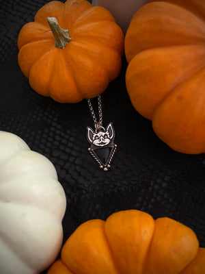 Smiling Bat Necklace