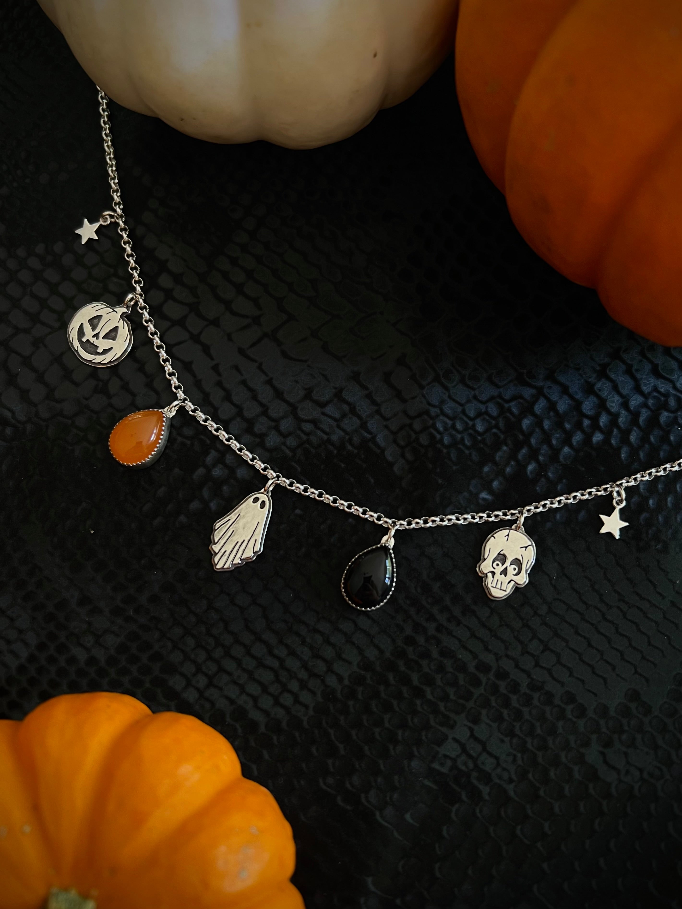 Trick or Treat Charm Necklace