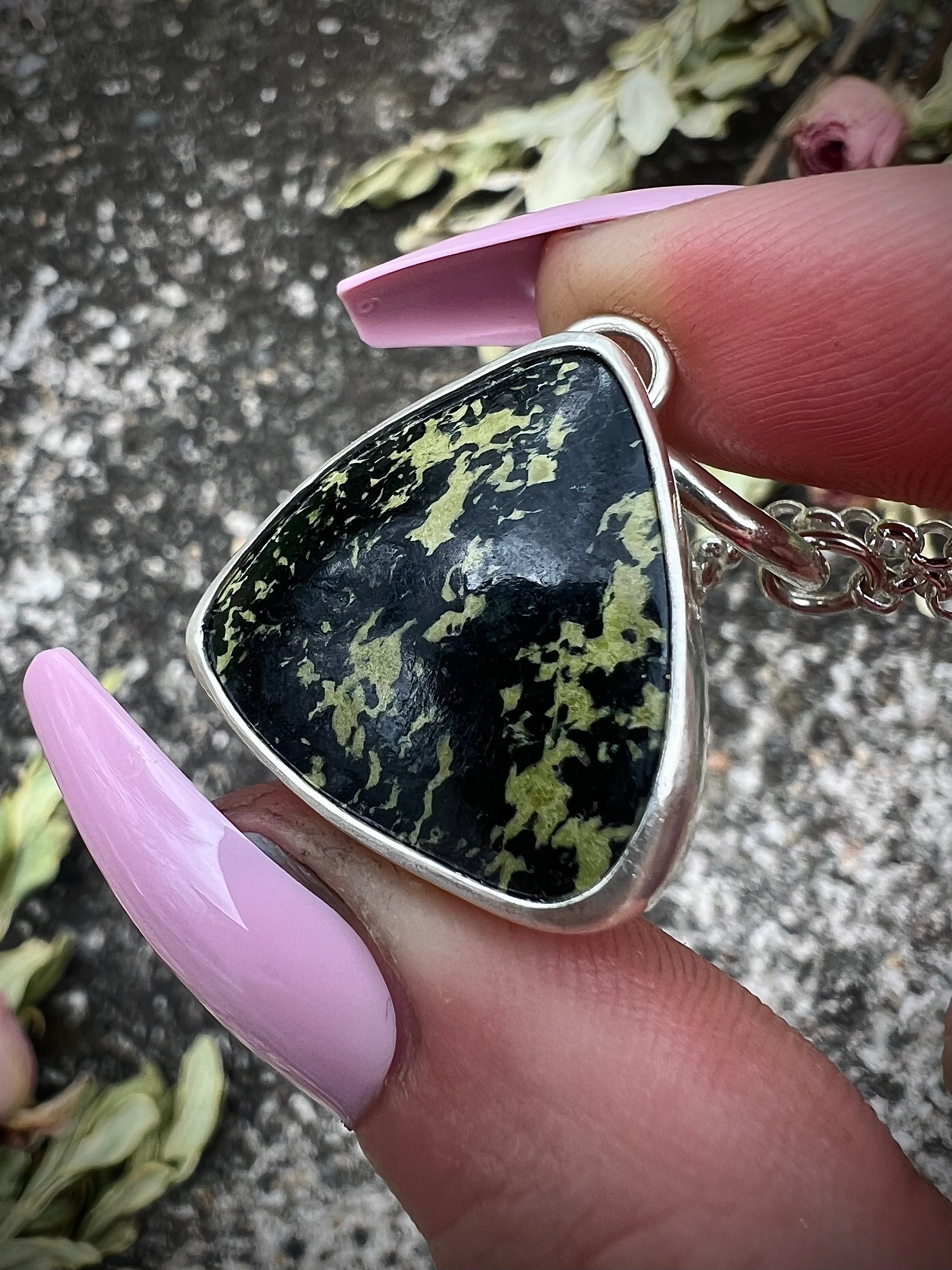 Serpentine Toggle Necklace