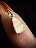 Mixed Metal Candy Corn Charm