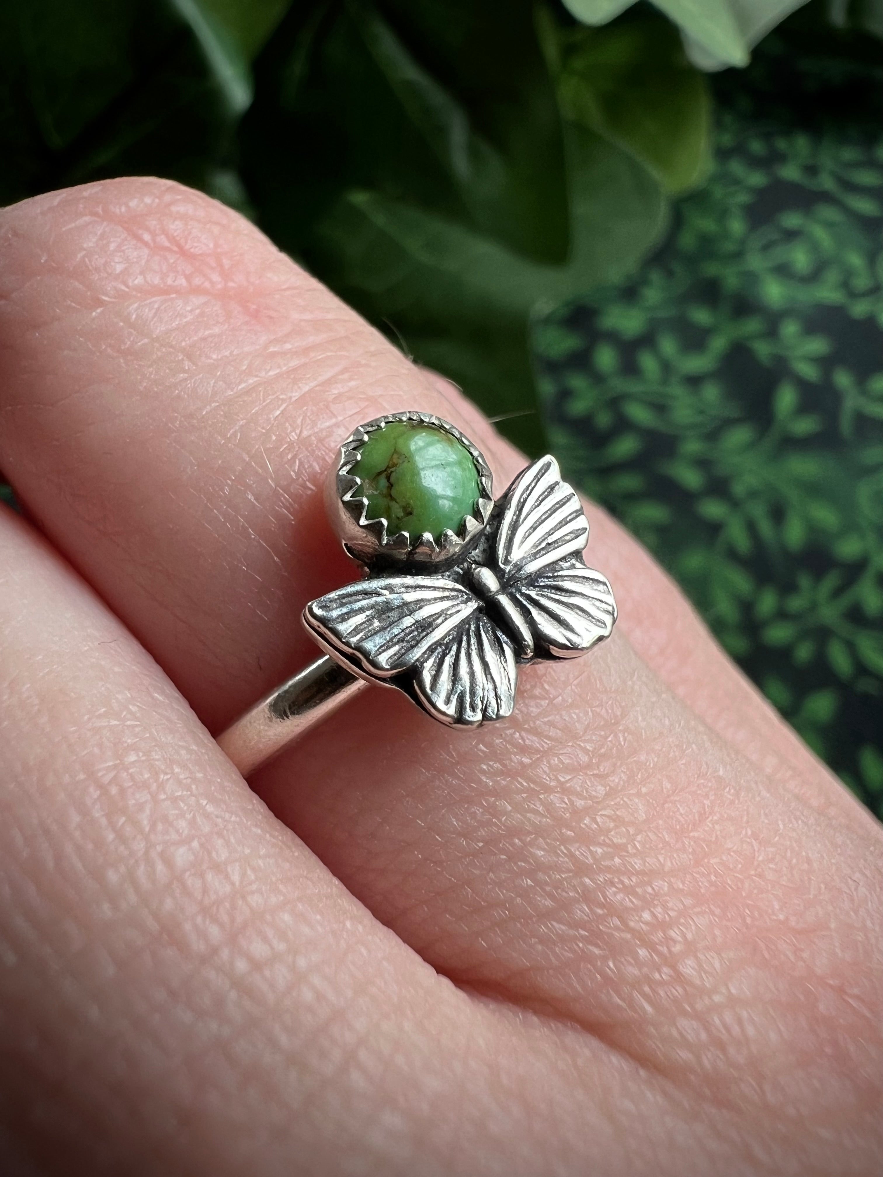 Green Hairstreak Ring; MTO