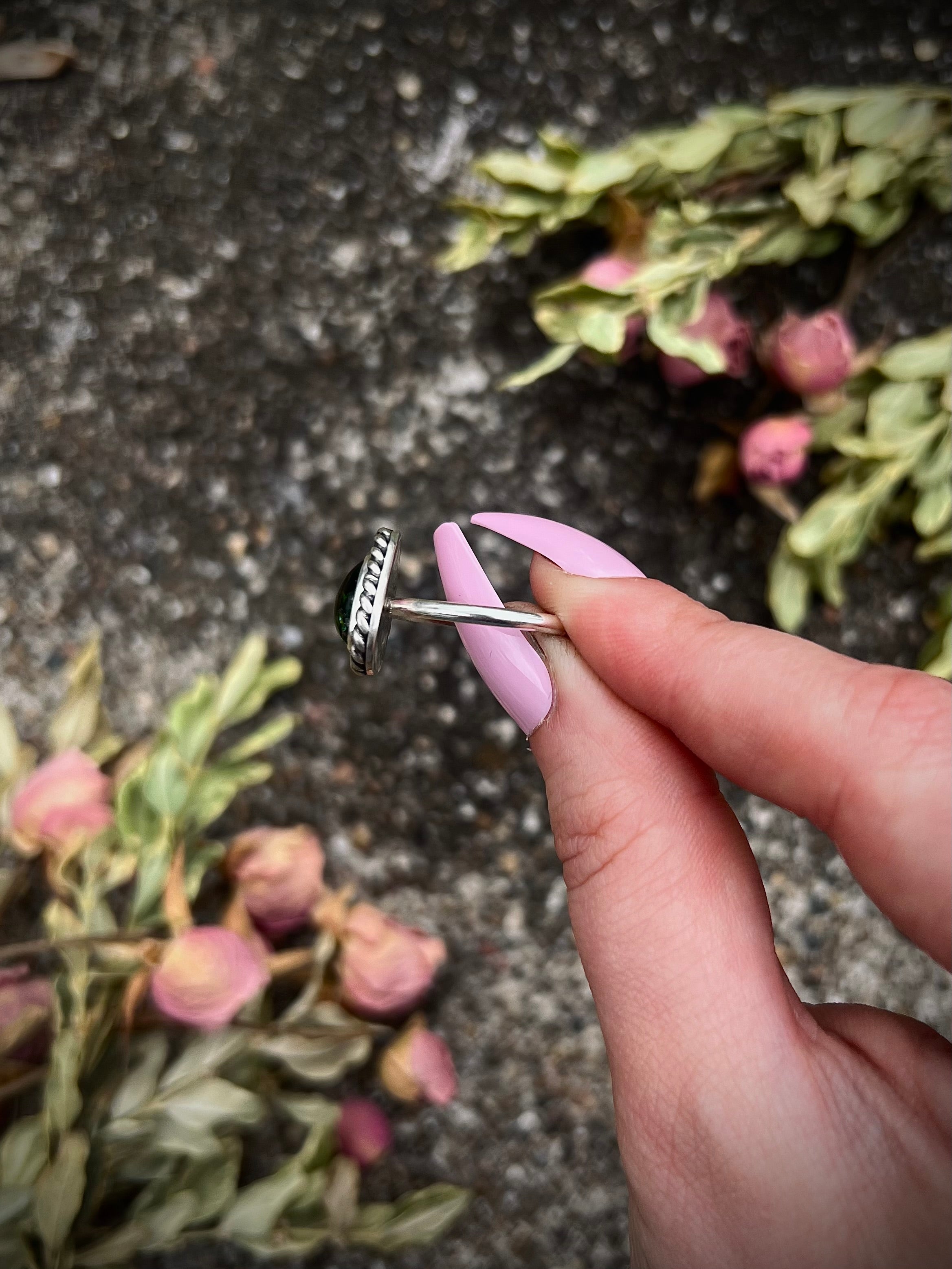 Green Tourmaline Ring; MTO