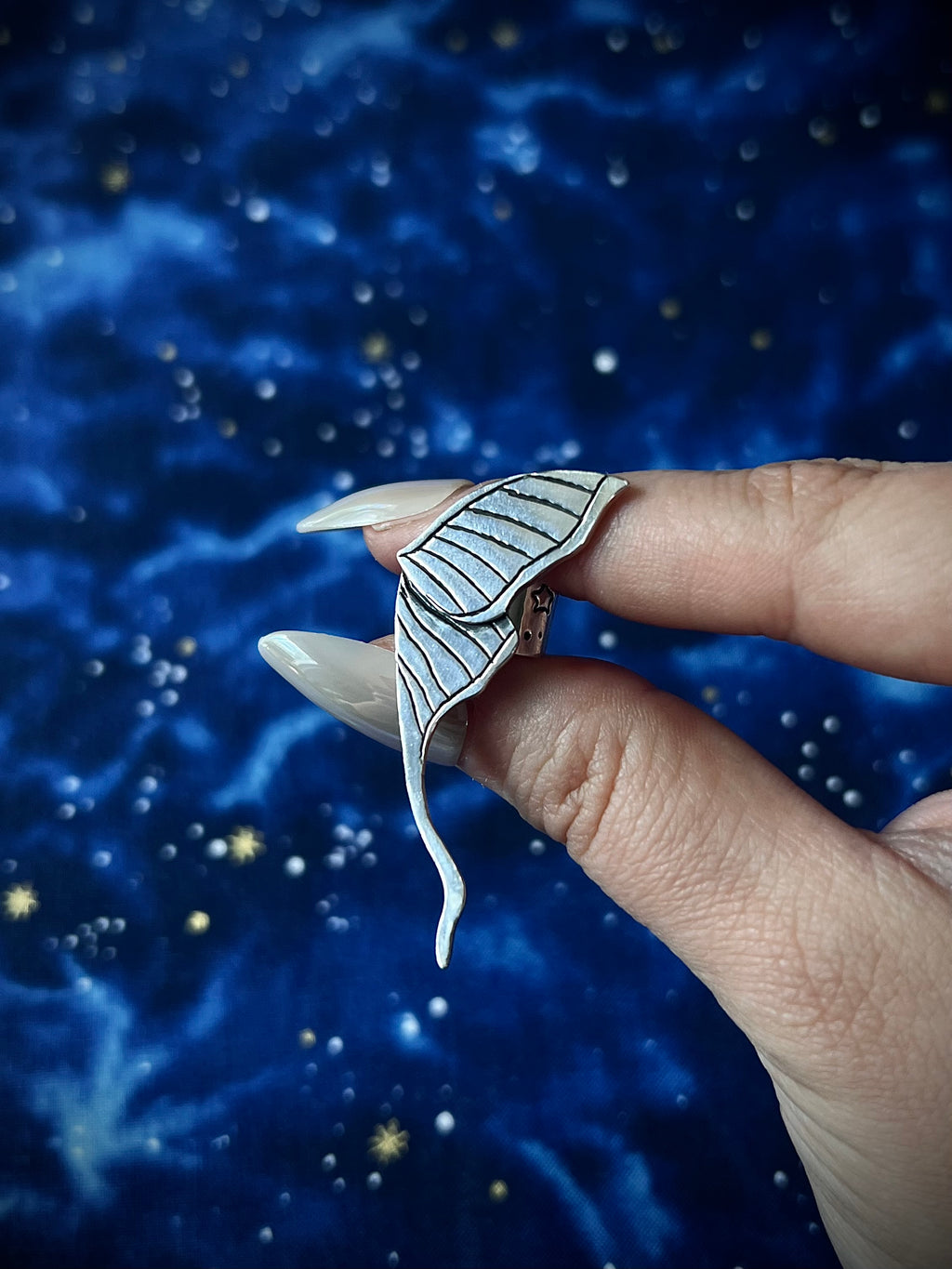 Luna Moth Wing Ear Cuff