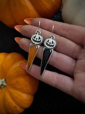 Tricks and Treats Mismatched Earrings