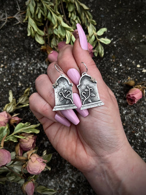 Overgrown Grave Earrings