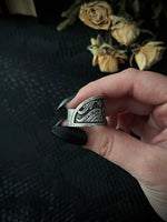 Winged Death Head Ring; MTO