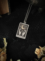 The Moon Tarot Card Necklace