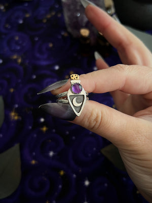 Amethyst Potion Ring; MTO