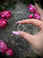 Size 8; Tourmaline Floater Ring